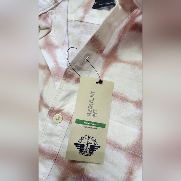NWT Dockers Regular Fit Button front shirt size XXL - Picture 5 of 6